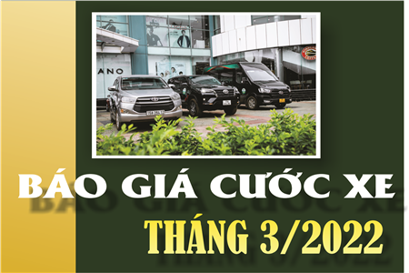 BÁO GIÁ XE CHUYẾN LEXICO THÁNG 03/2022