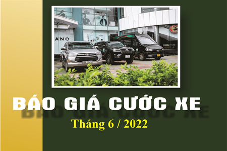 BÁO GIÁ XE CHUYẾN LEXICO THÁNG 06/2022