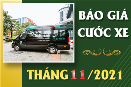 BÁO GIÁ XE CHUYẾN LEXICO THÁNG 11/2021