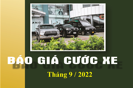 BÁO GIÁ XE CHUYẾN LEXICO THÁNG 09/2022