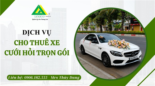 Dịch vụ xe cưới